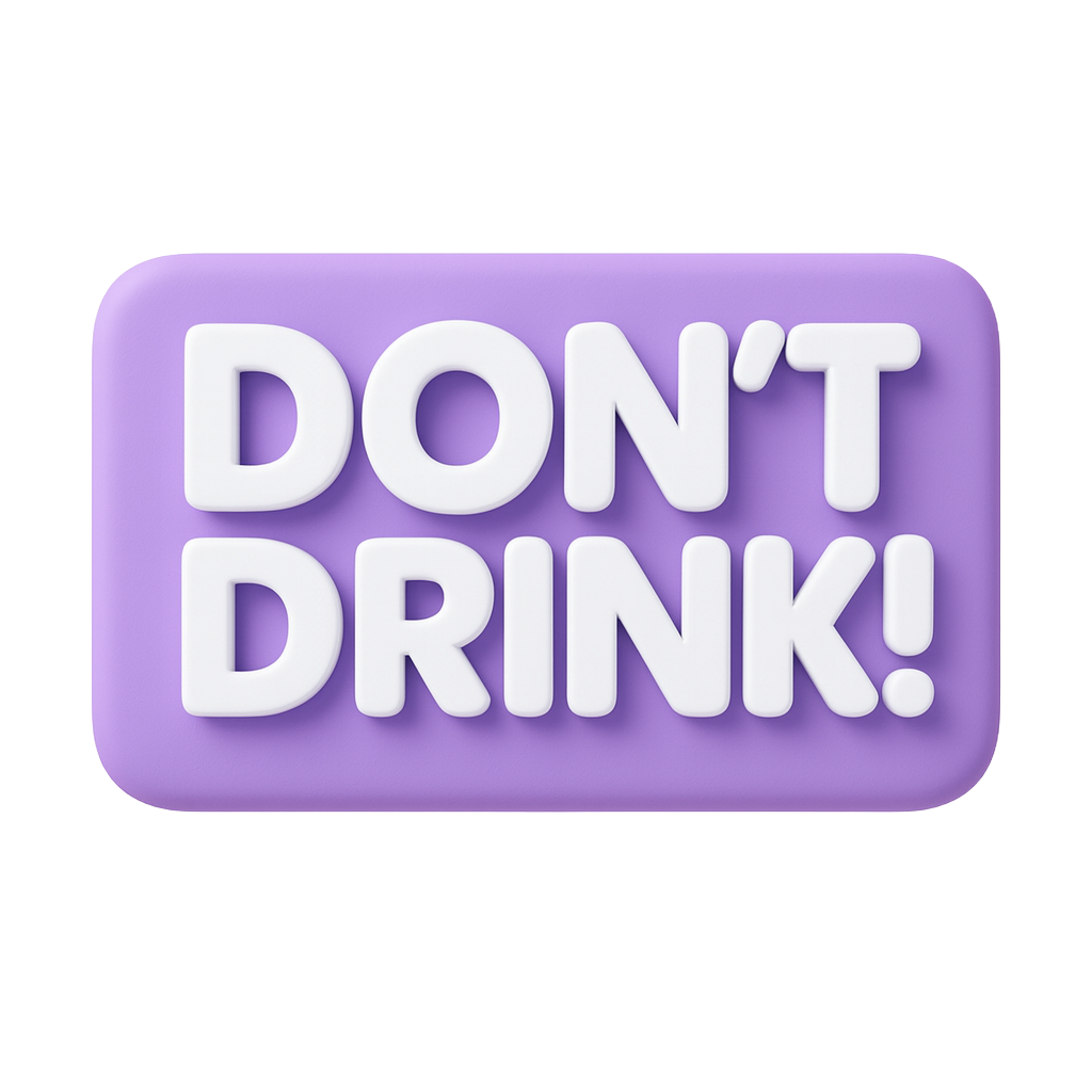 Don't Drink Logo